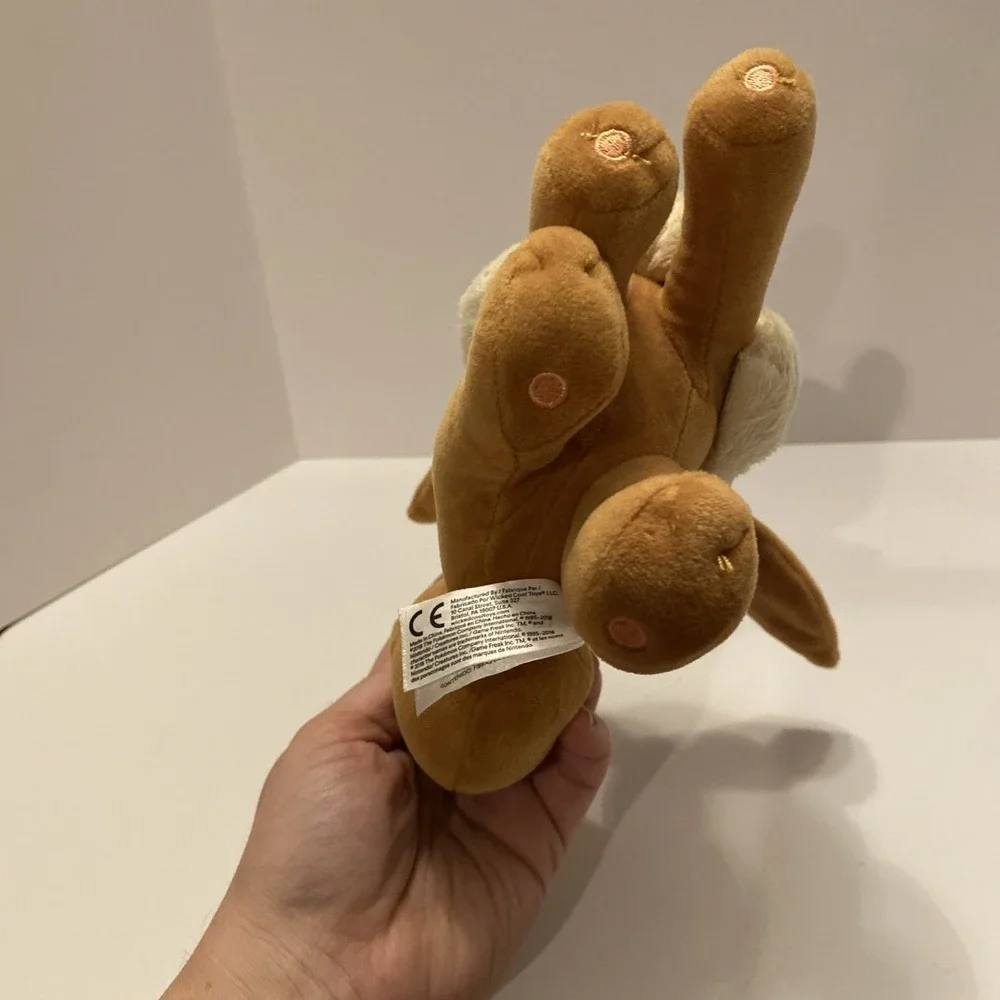 WCT Pokemon Eevee Standing Plush Toy Stuffed Animal 9
